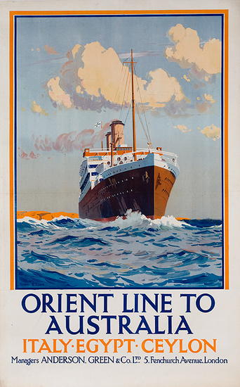 Cruise Line Poster