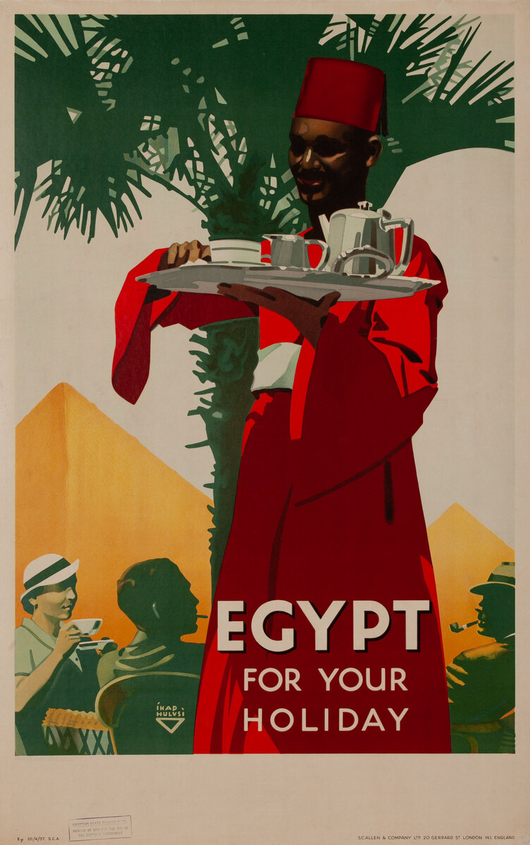 Egypt for your Holiday, Original Travel Poster