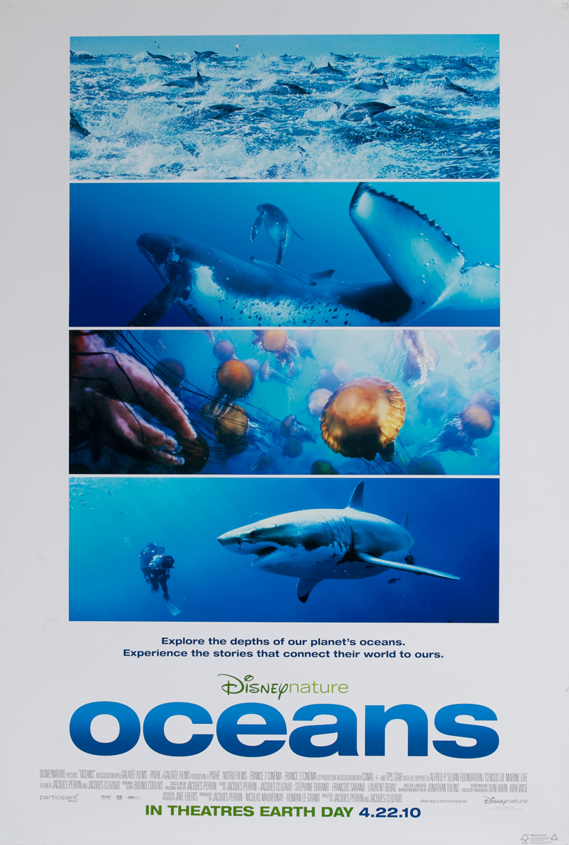 Disney Nature Oceans, Original Movie Poster
