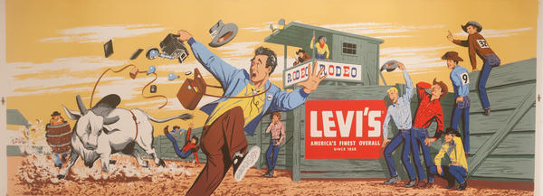 vintage levis poster