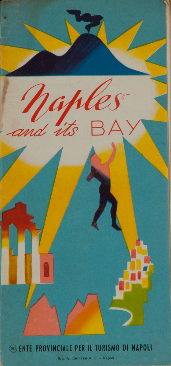 Naples and its Bay, Original Travel Brochure