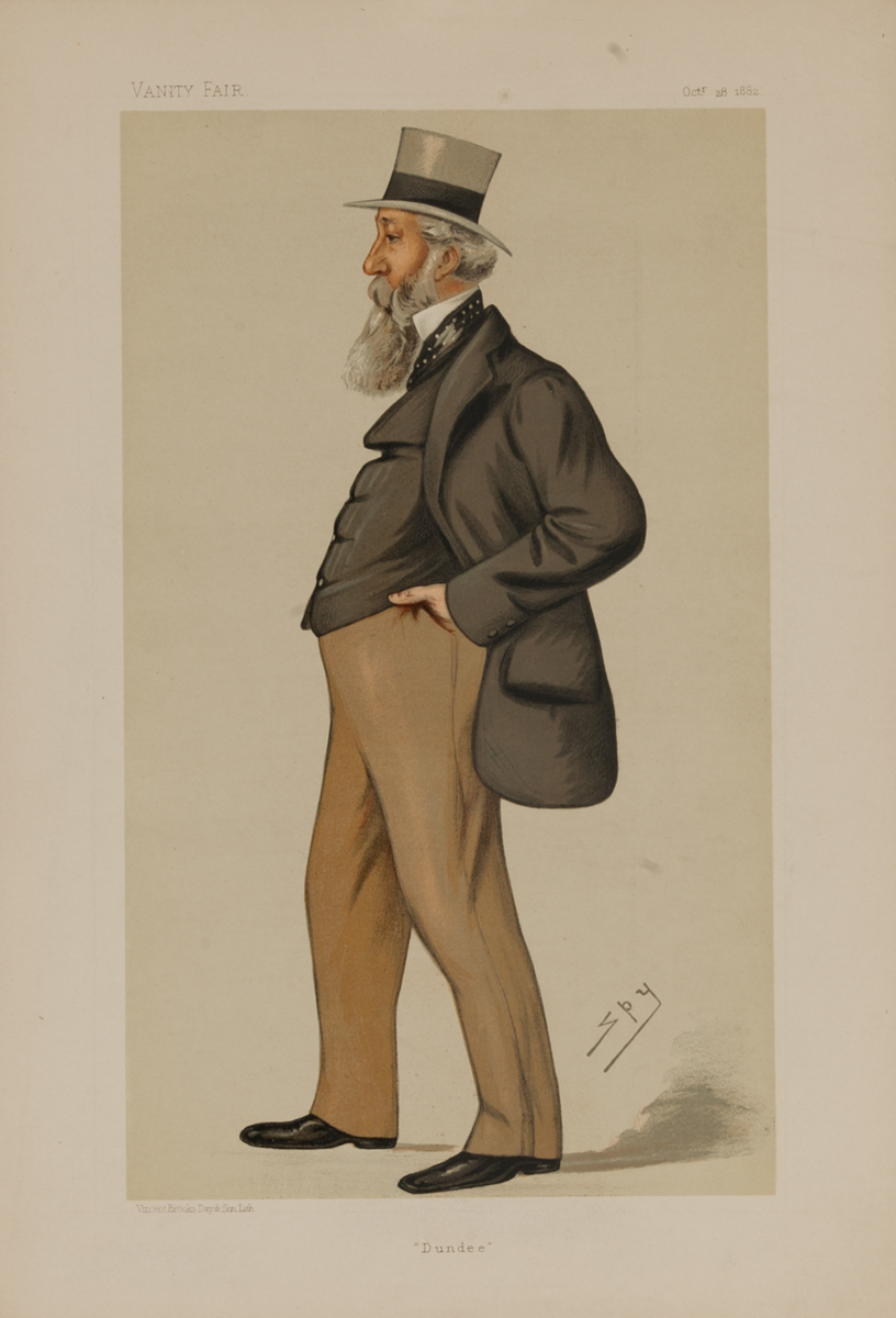 Dundee Vanity Fair Caricature Lithograph by SPY, Mr. G Armitstead MP