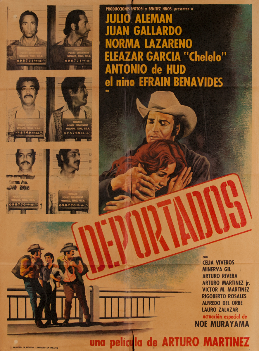 Deportados, Mexican Movie Poster
