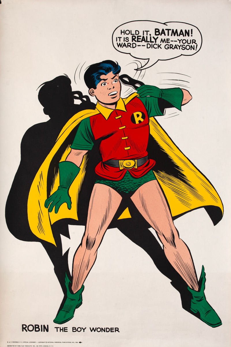 Robin The Boy Wonder Original Advertising Poster