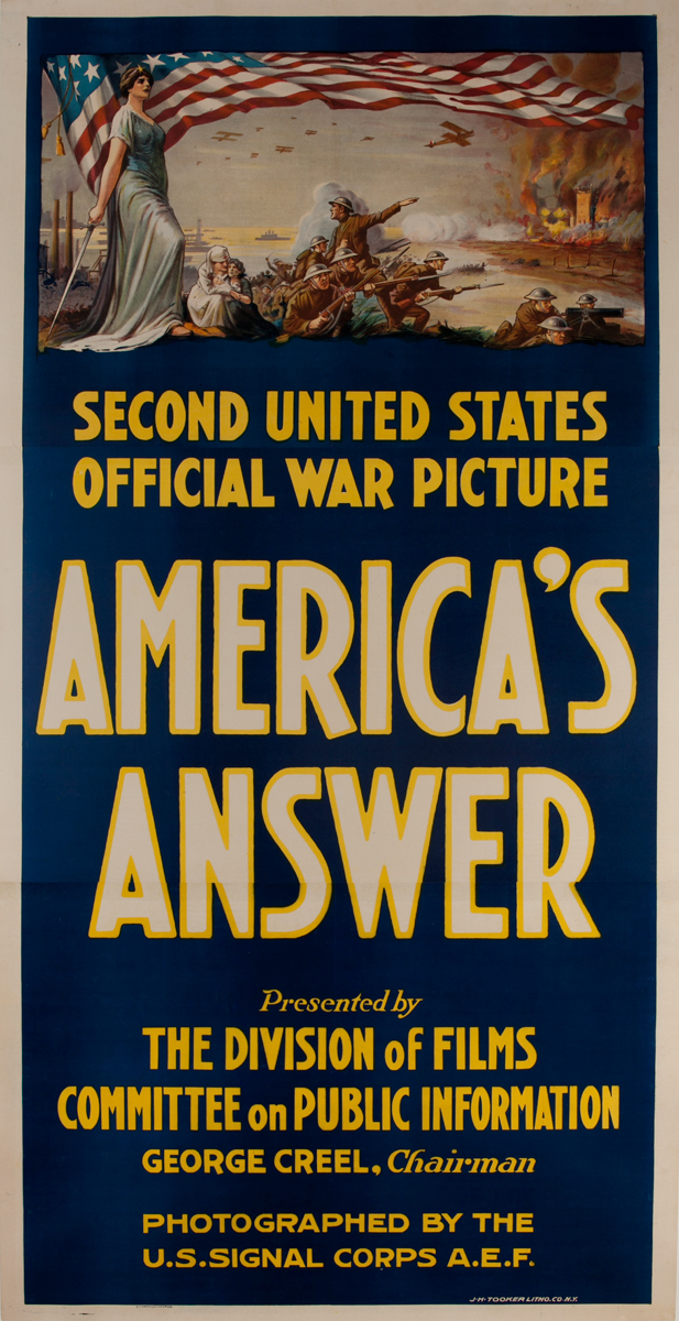 Second United States Official War Picture, Americas Answer