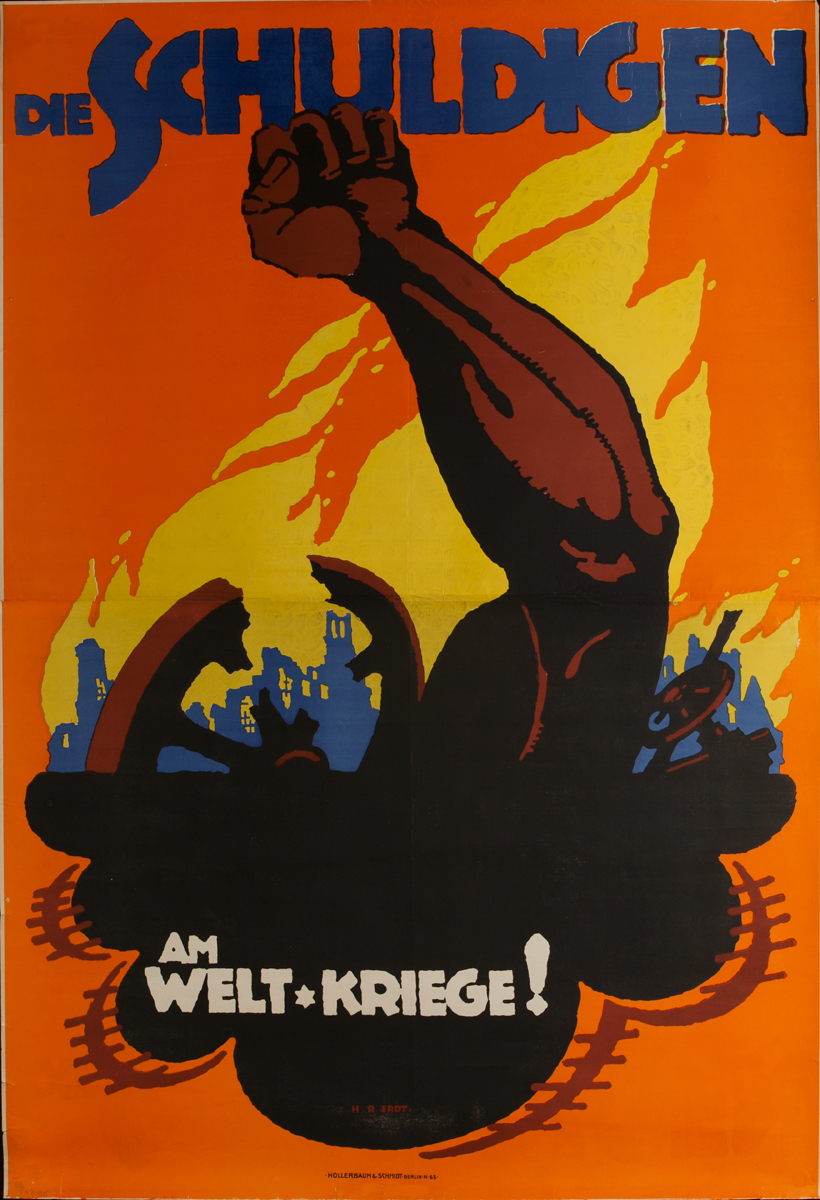 Die Schuldigen Am Welt Kriege! The Guilty<br>German WWI Movie Poster 