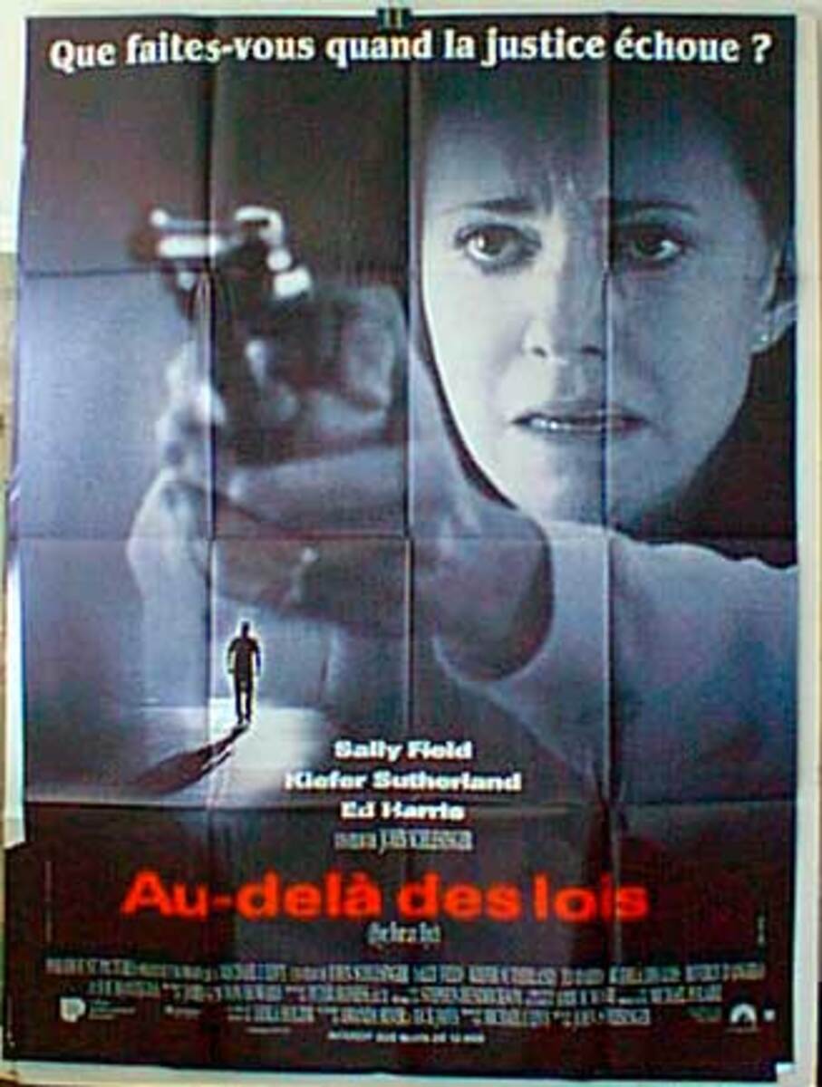 An Eye For An Eye French Release Original Movie Poster