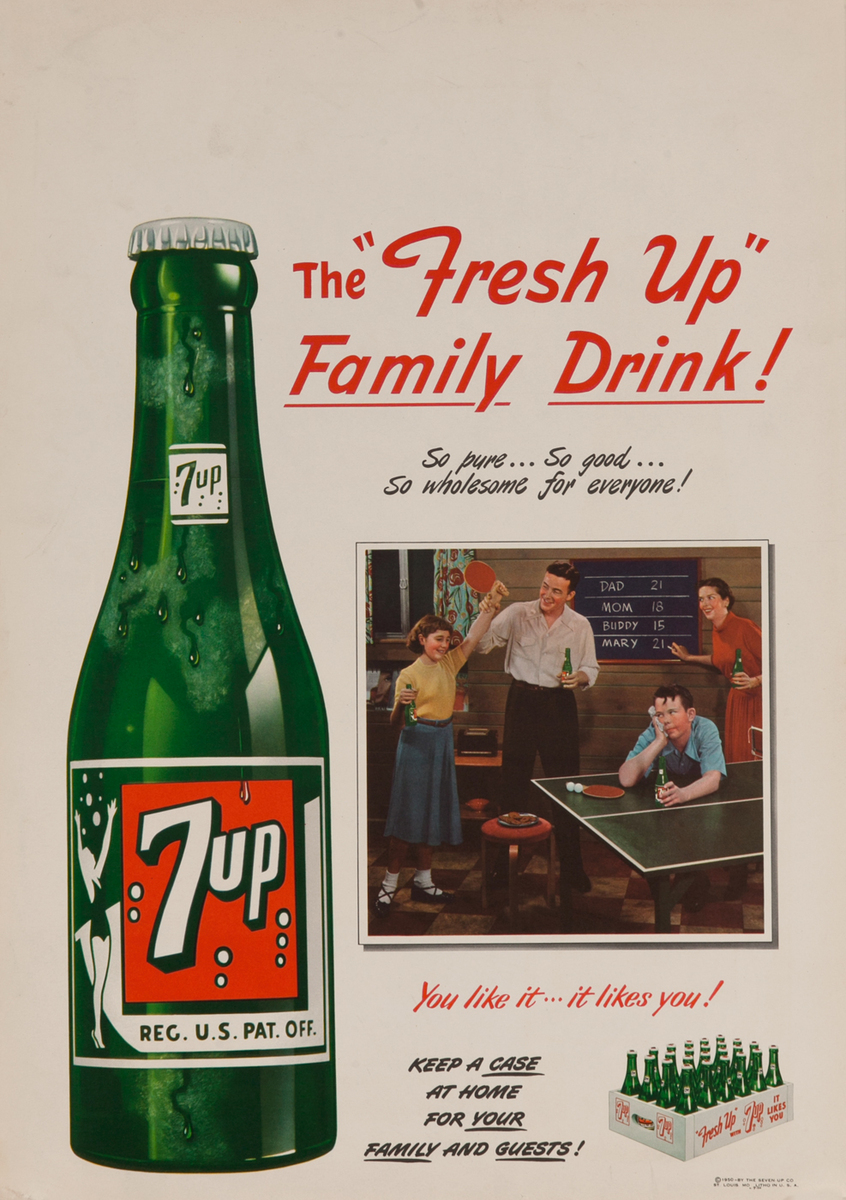 7 up The Fresh Up Family - You like it.. likes you!
