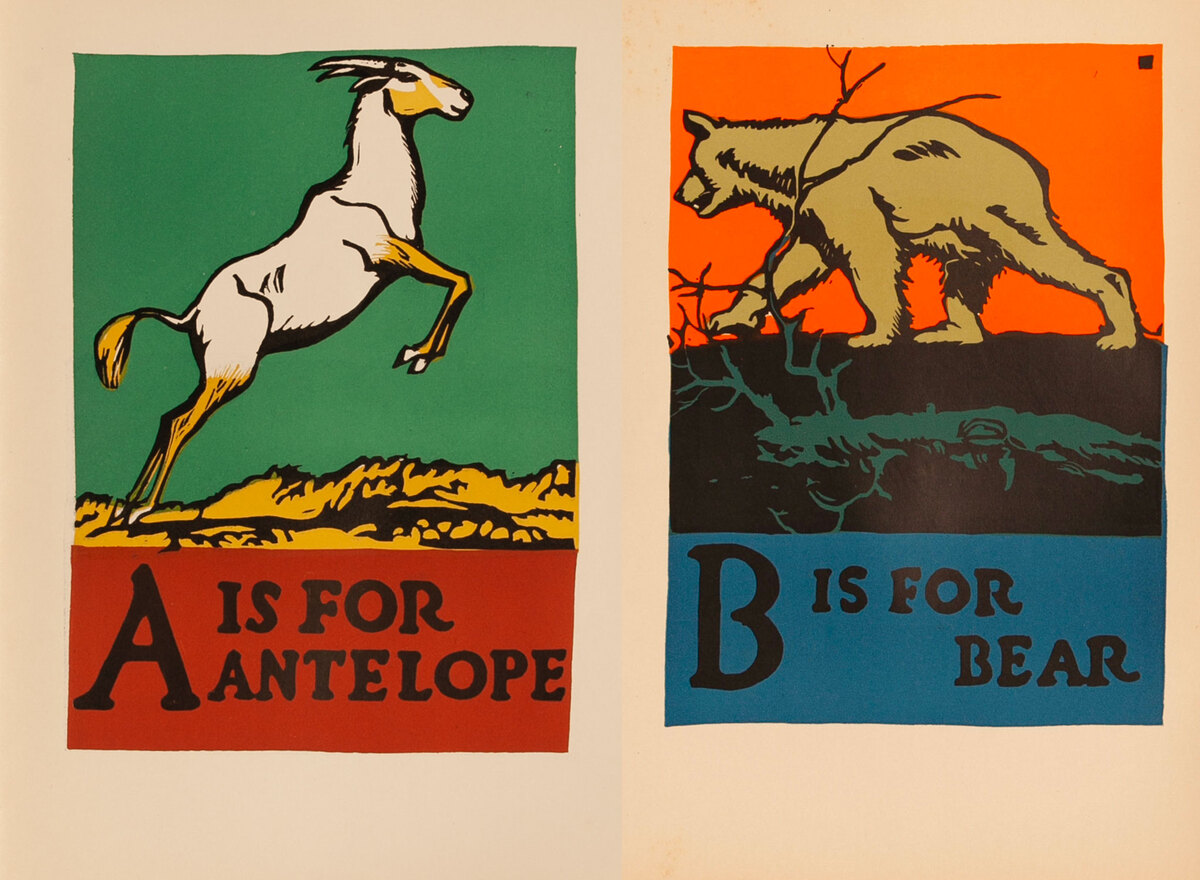 A is for Antelope - B is for Bear