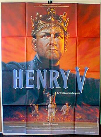 DP Vintage Posters - Henry V Original French Movie Poster