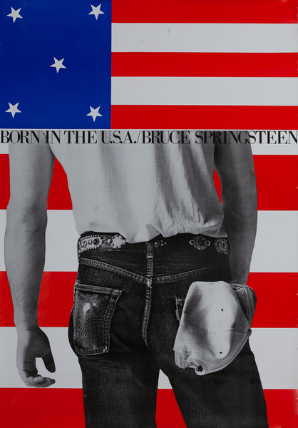 Bruce Springsteen Born In The Usa Tour Poster : Original Rare Huge ...