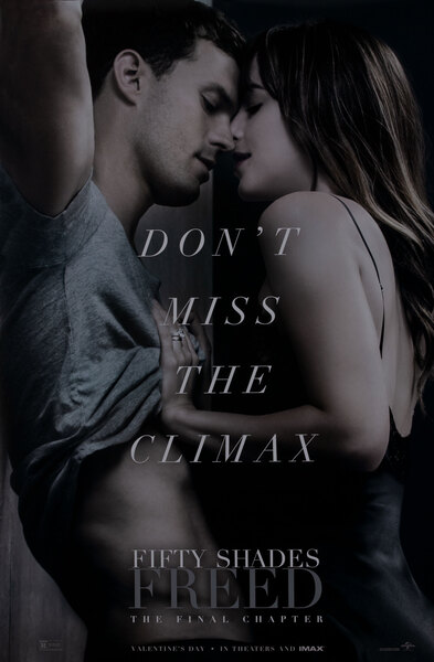 Fifty Shades Freed Teaser Poster Don T Miss The Climax David Pollack Vintage Posters