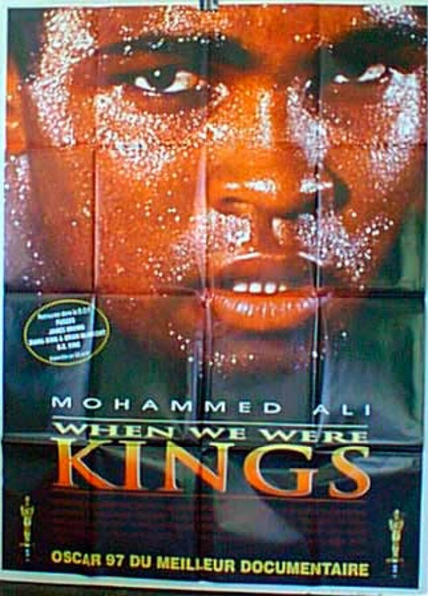 When We Were Kings Original French Movie Poster