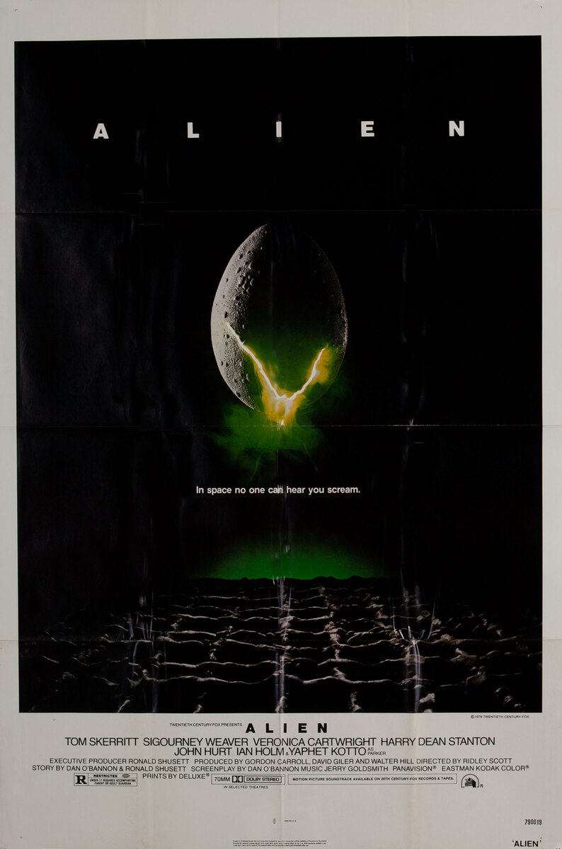 ALIEN NSS style 1sh Movie Poster egg image