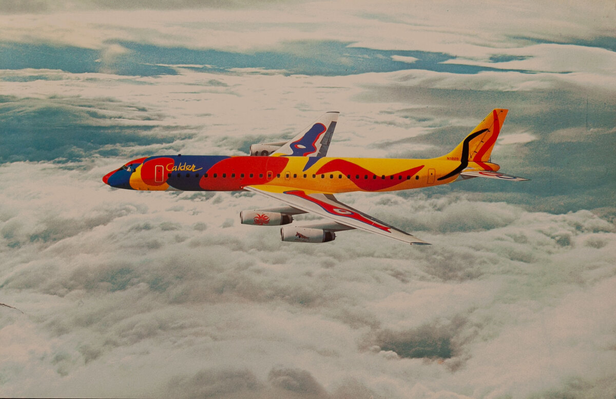 Braniff  Flying Colors DC-8