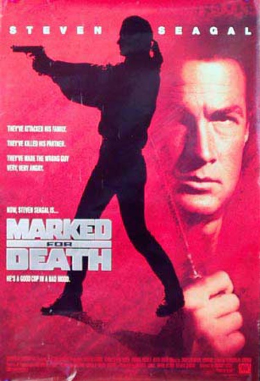 DP Vintage Posters - Marked For Death Original Vintage Movie Poster