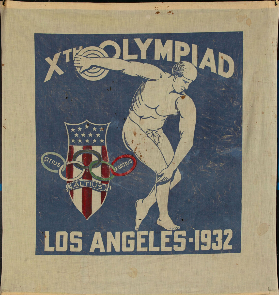1932 Los Angeles Olympics Banner
