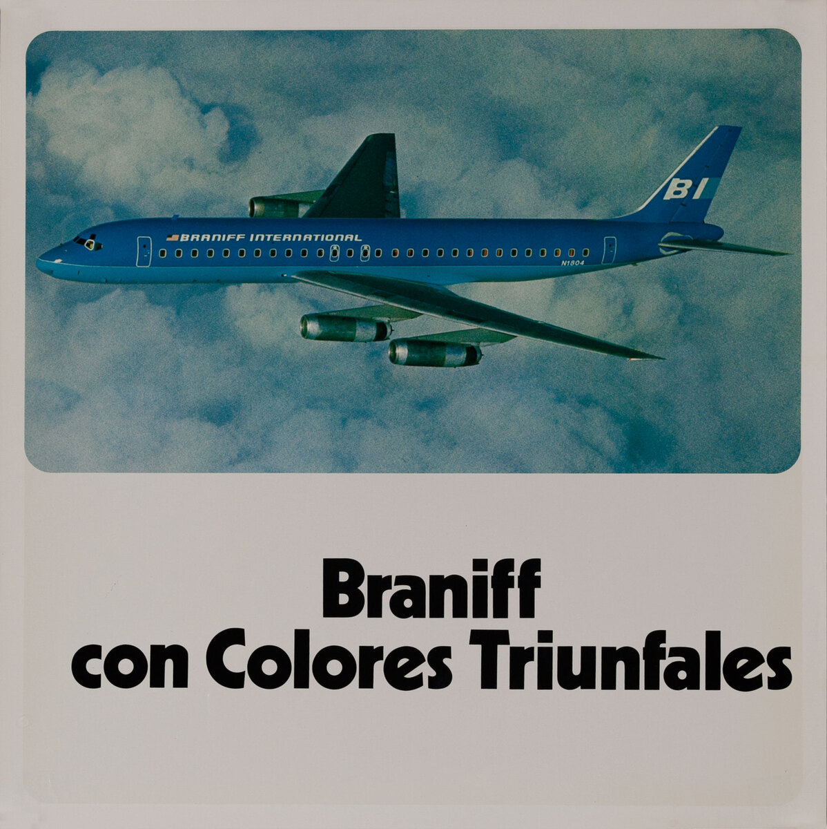 Braniff International con Colores Triunfales 