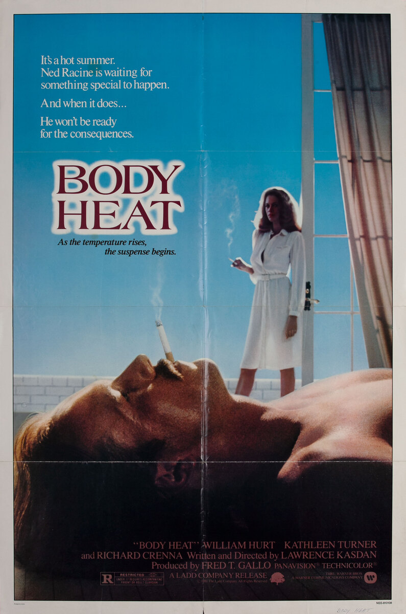 Body Heat 1 Sheet Movie Poster