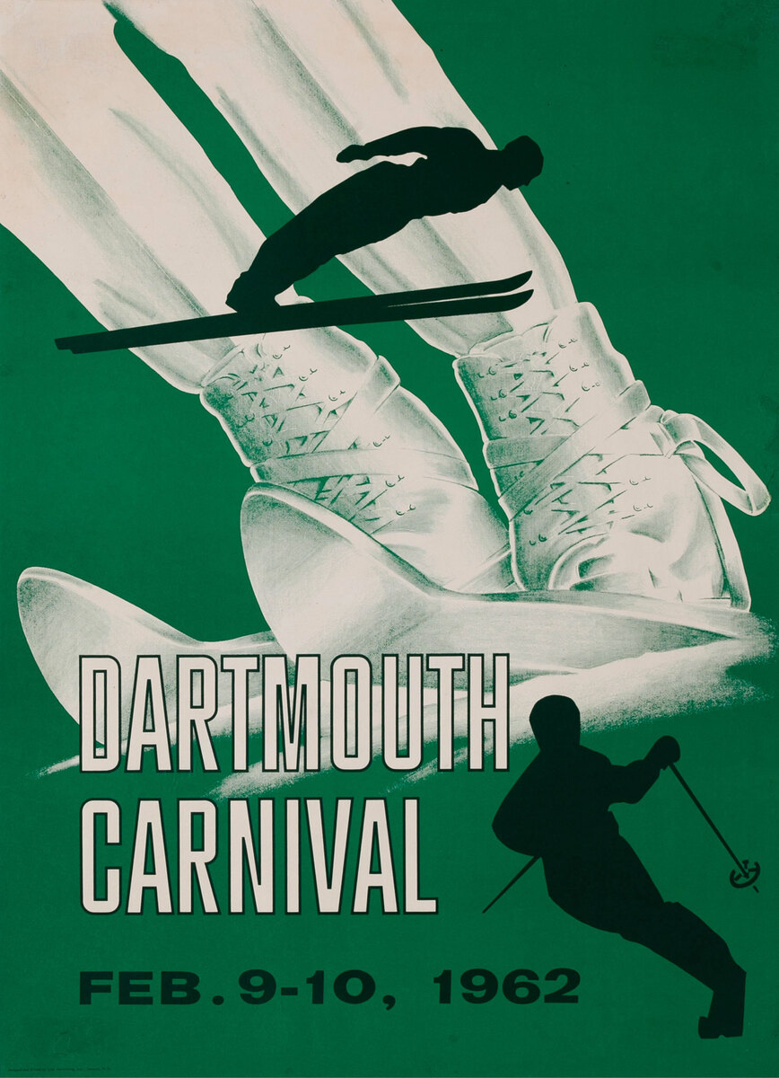 Dartmouth Carnival Feb. 9-10, 1962 Poster