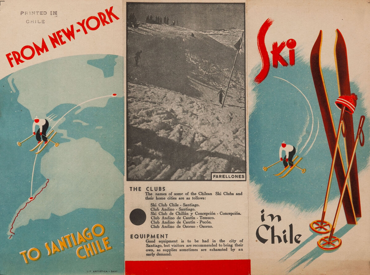 Ski in Chile - From New York to Santiago Chile