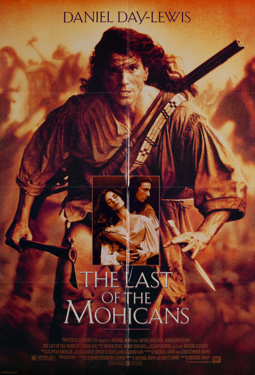 Last of the Mohicans 1sh Movie Poster