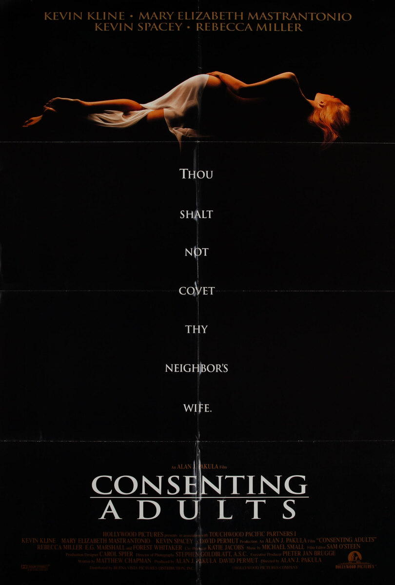 Consenting  Adults Int'l 1sh Movie Poster 
