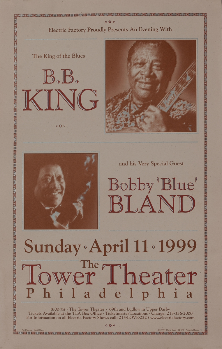 B.B. King and Bobby 'Blue' Bland at the Tower Theater
