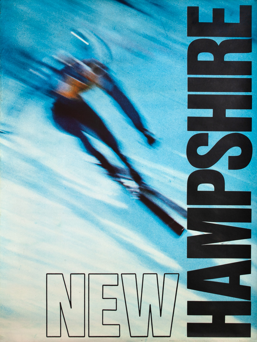 New Hampshire Original Ski Poster