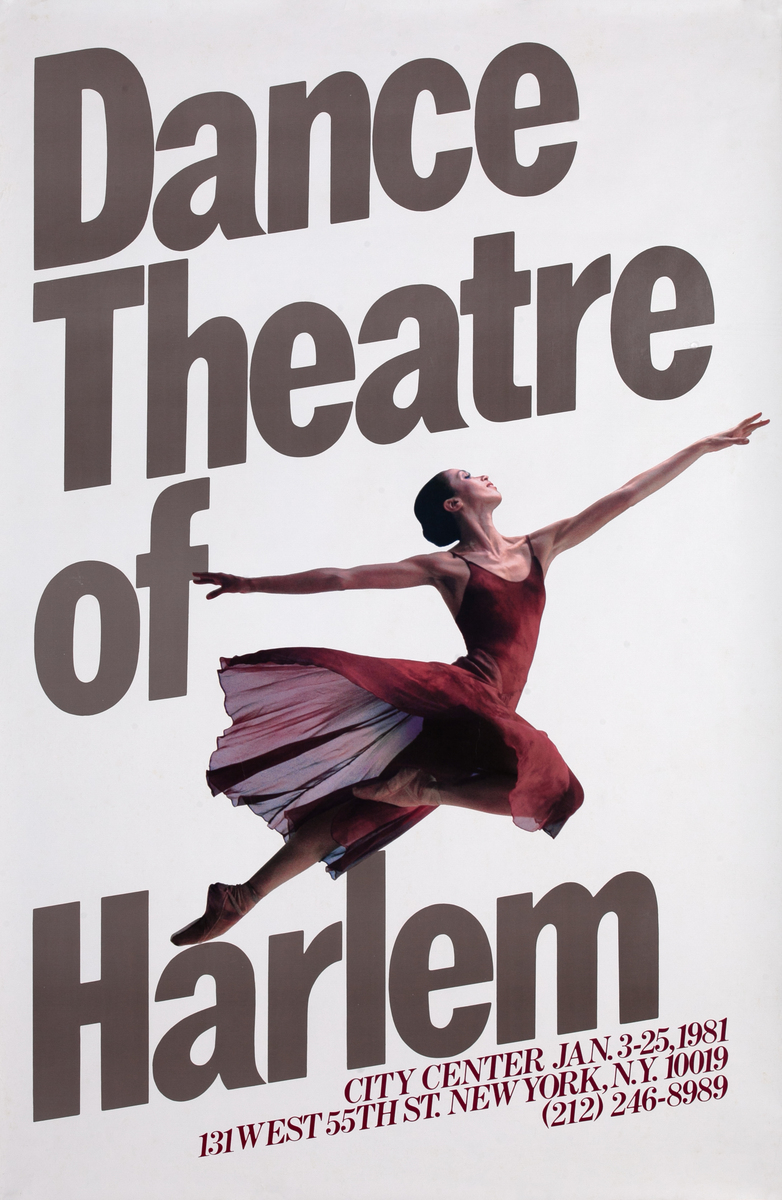 Dance Theatre of Harlem Original Ballet Poster