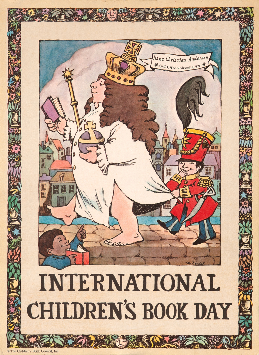 International Children's Book Day The Emperor's New Clothes Original Poster