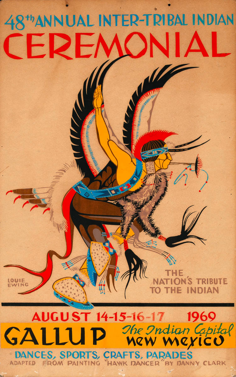 48th Gallup Inter-Tribal Indian Ceremonial Poster