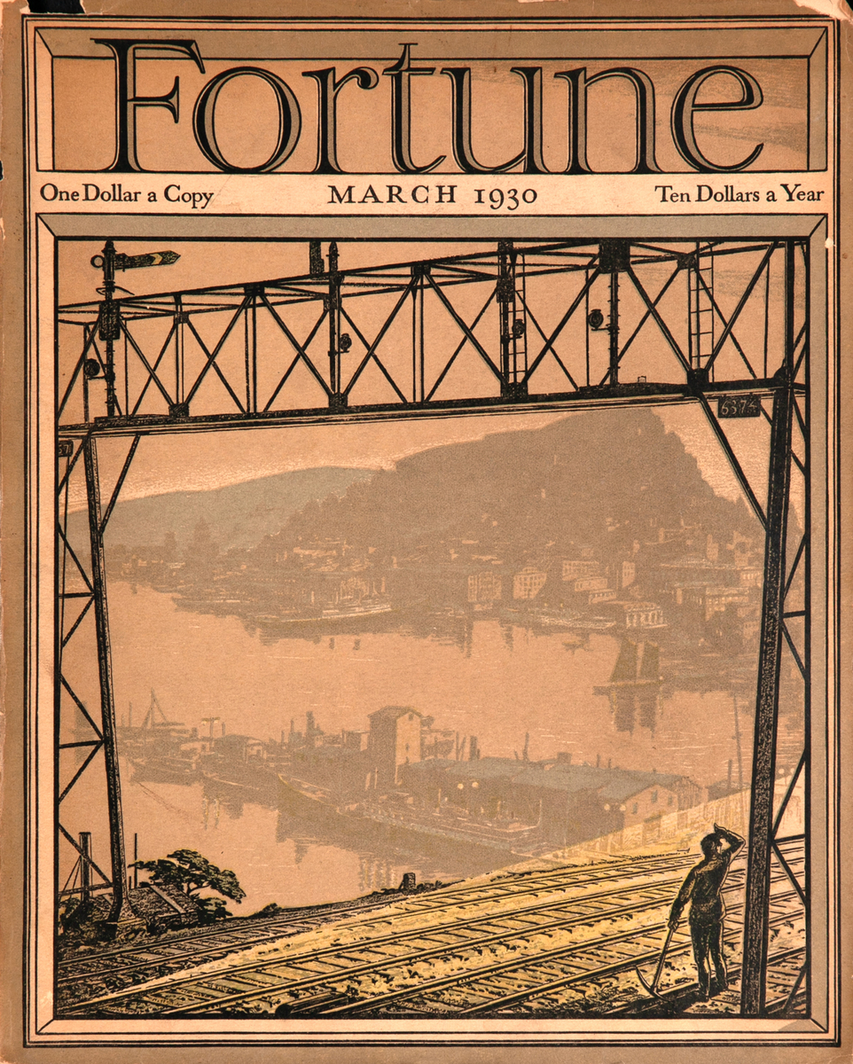 Fortune Magazine Cover March 1930