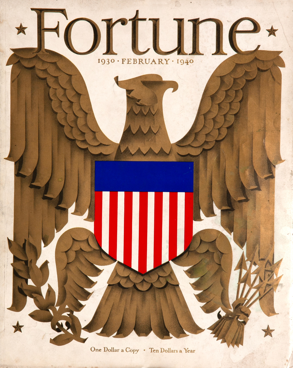 Fortune Magazine Cover February 1930 - 1940