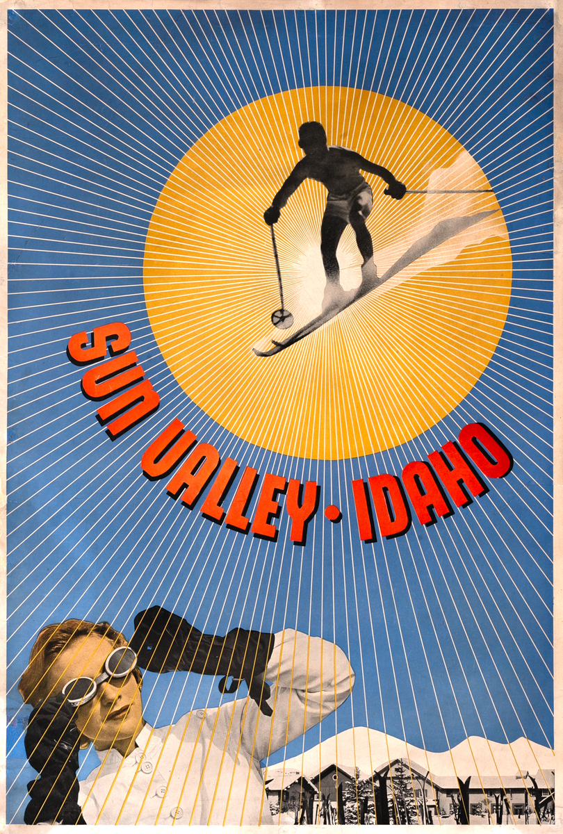 Sun Valley Idaho Travel Poster 