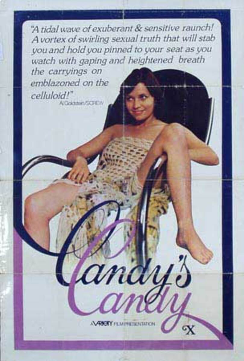 Candy's Candy Original X Rated Movie Poster