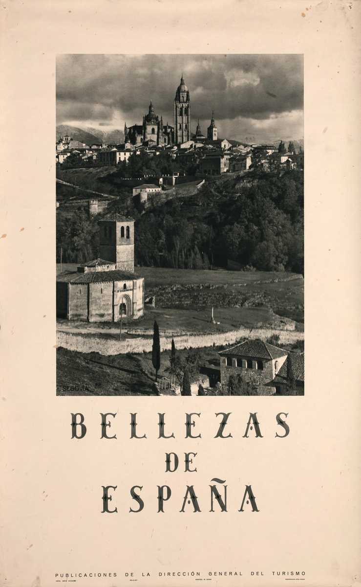 Bellezas de Espana Country Scene - Beauties of Spain Origina Travel Poster