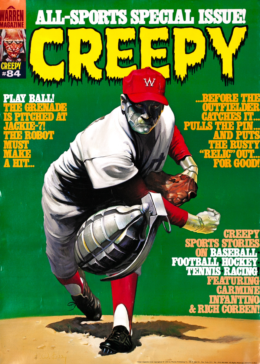 Creepy Magazine, All Sports Issue Magazine Poster