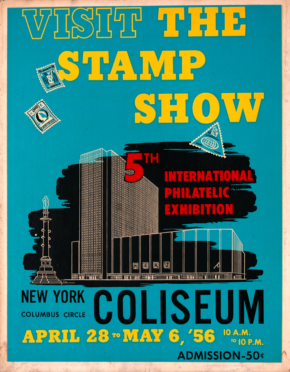 Visit the Stamp Show Original Card