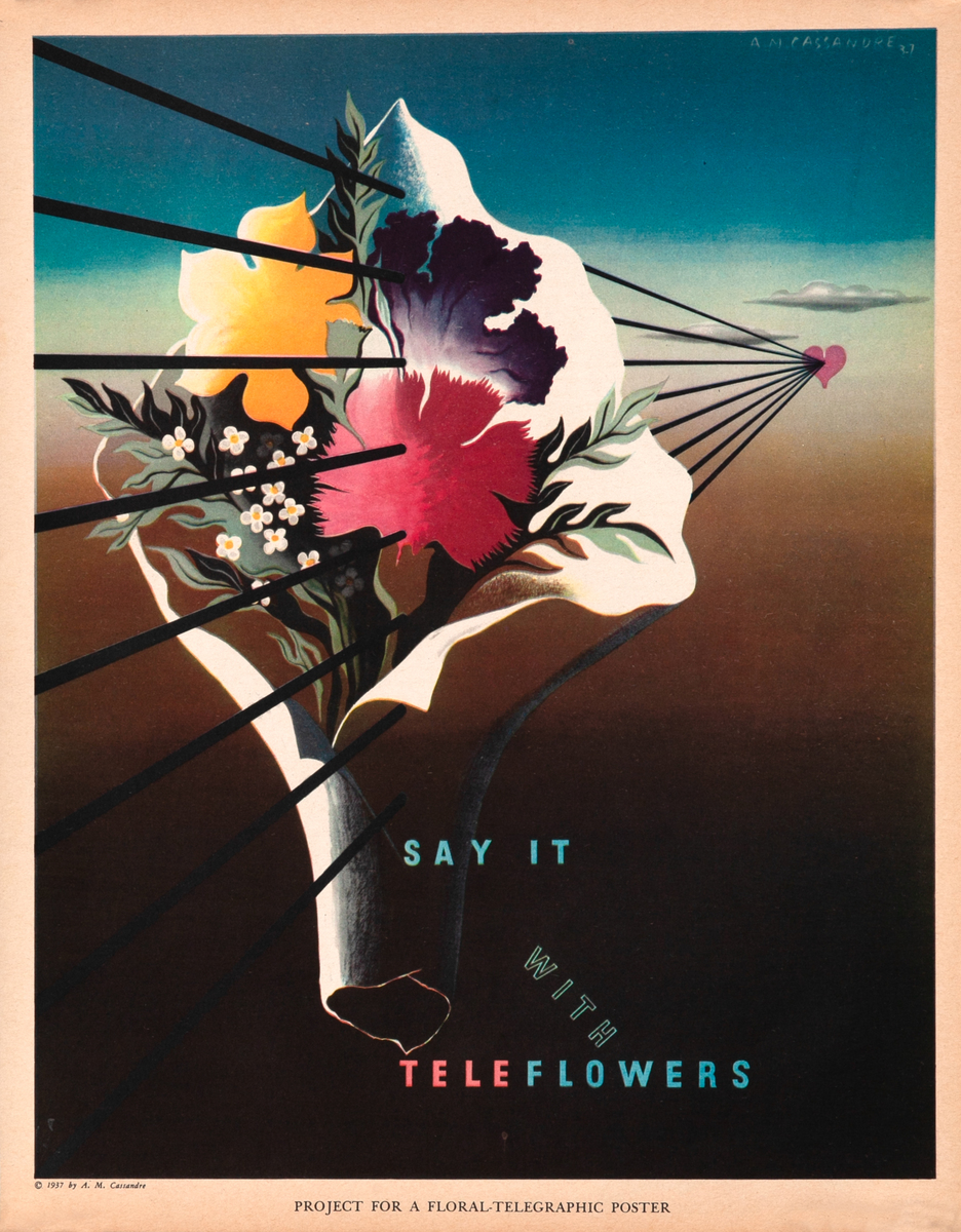 Say it With Teleflowers - Original Fortune Magazine Page