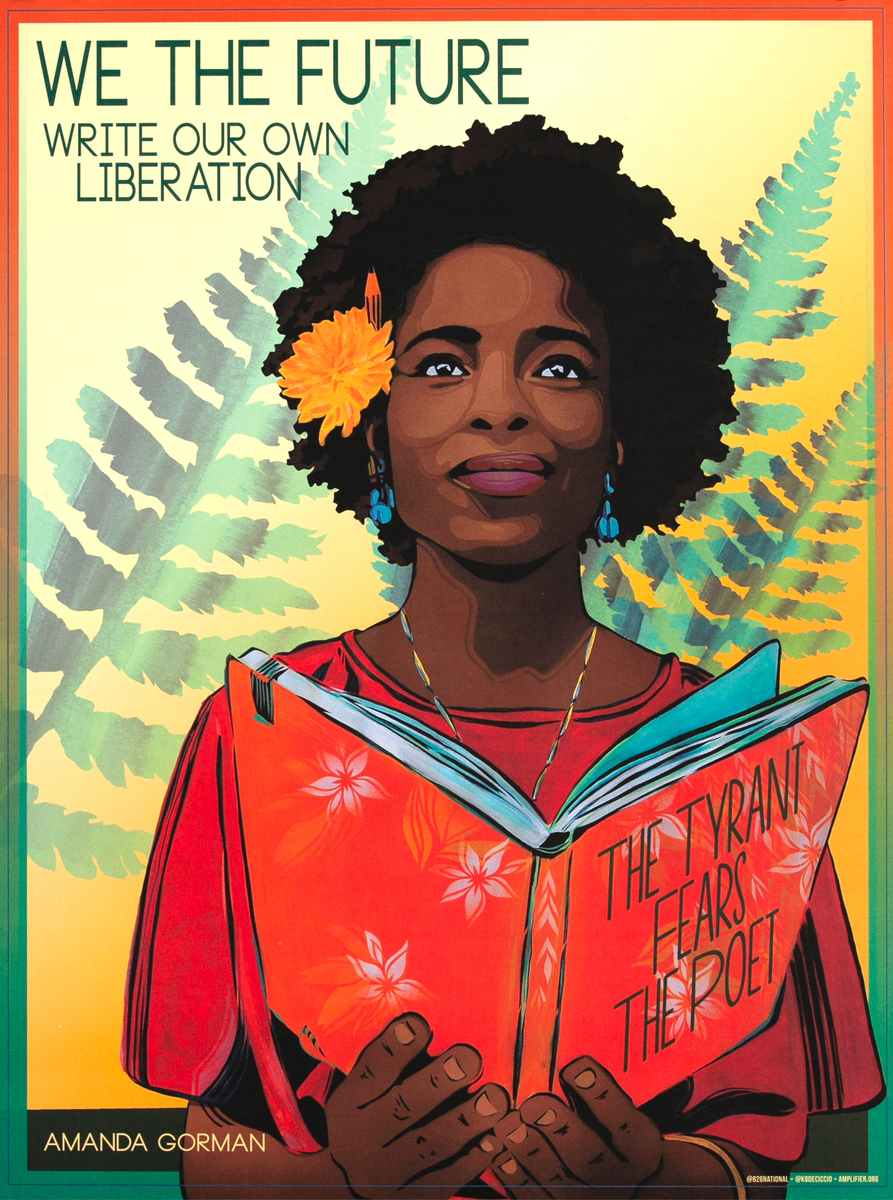 Original We the Future Write Our Own Liberation Poster