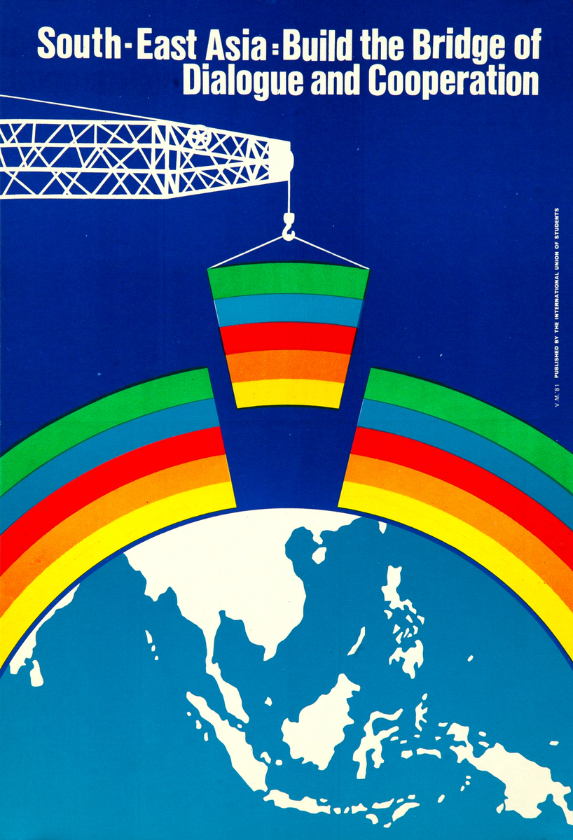 South-East Asia - International Union of Students (IUS) Original Protest Poster