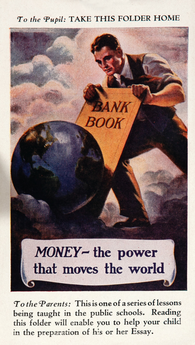 Original Bank Finance Brochure - MONEY - the power that moves the world.