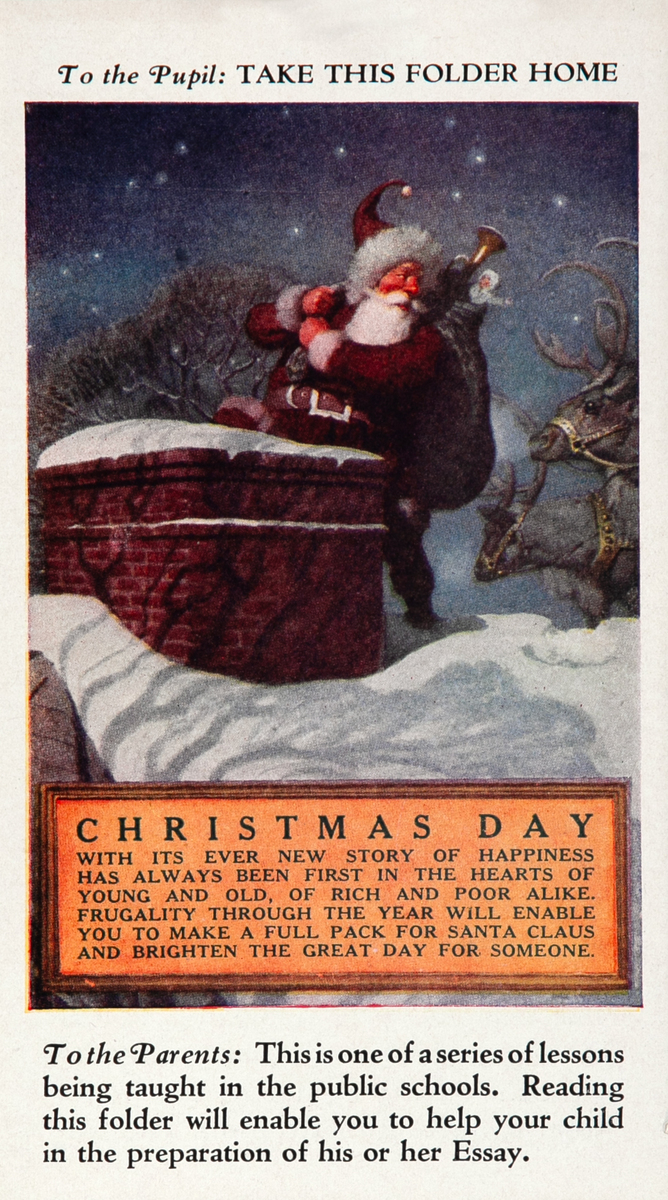 Original Bank Finance Brochure - Christmas Day