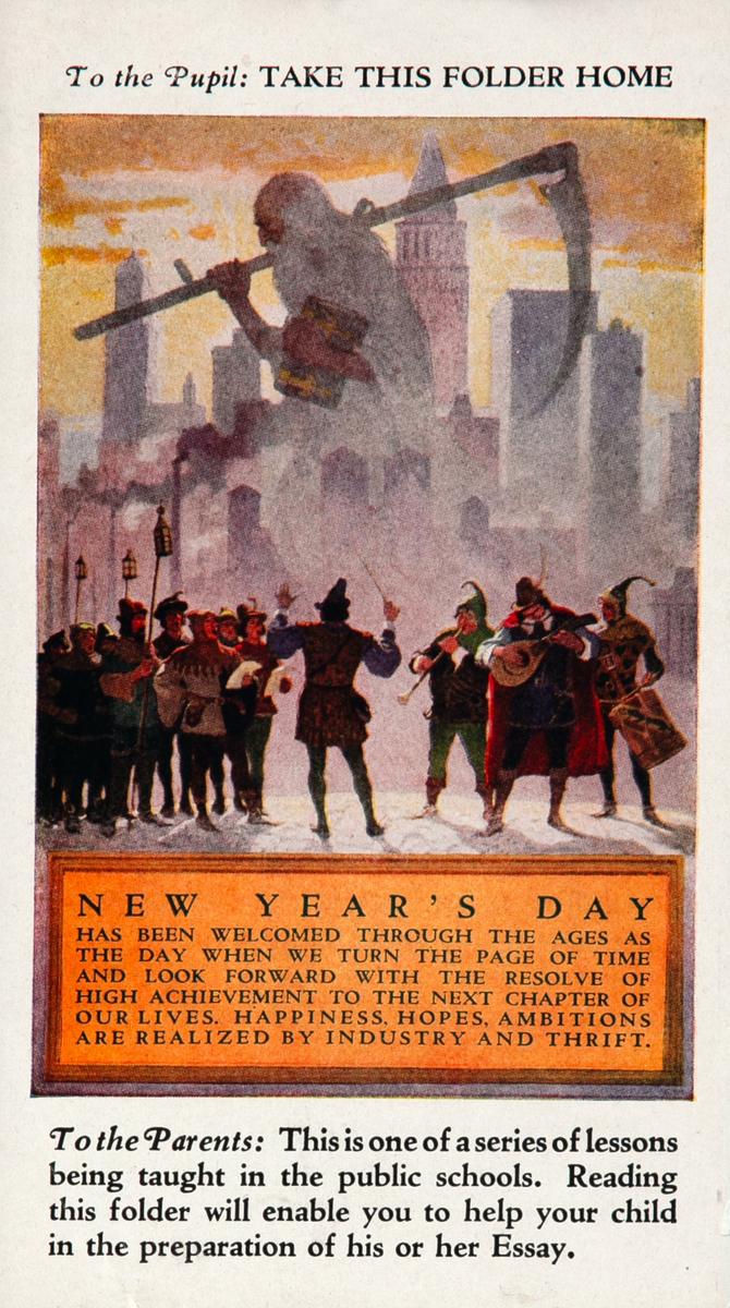 Original Bank Finance Brochure - New Year’s Day