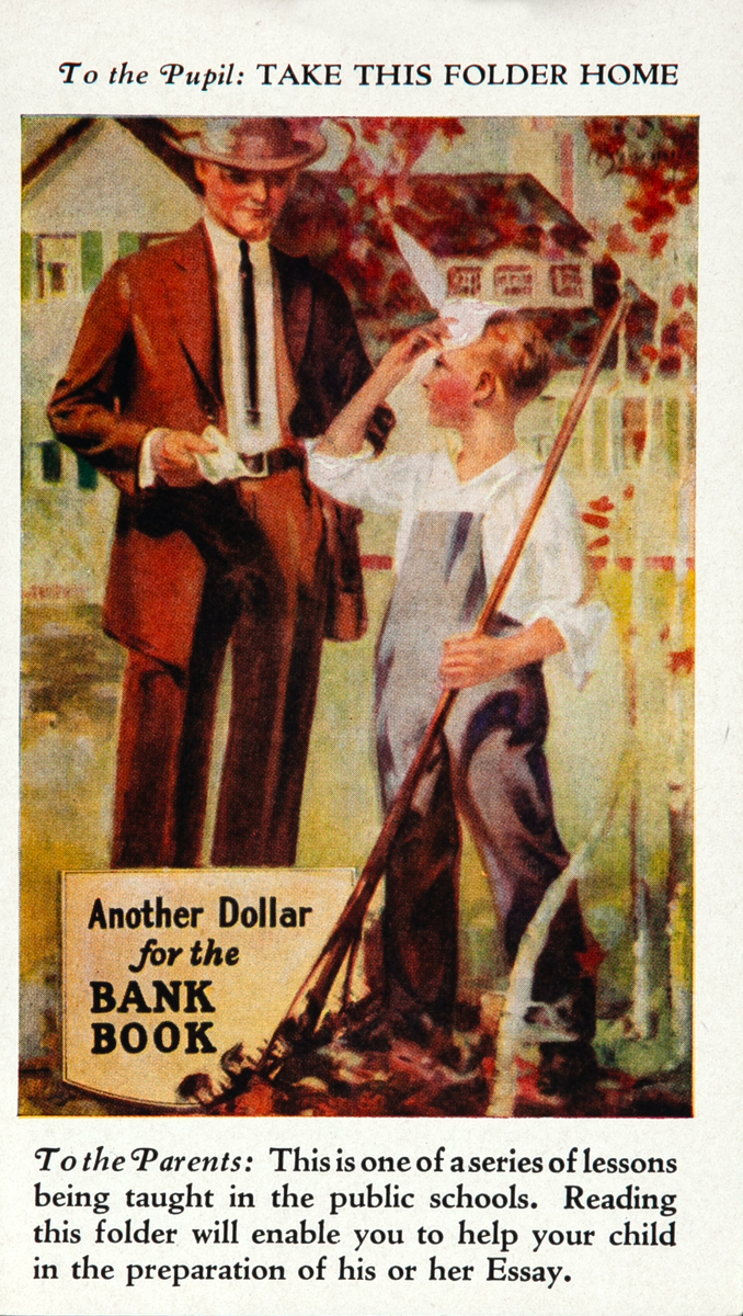 Original Bank Finance Brochure - Another Dollar for the Bank Book