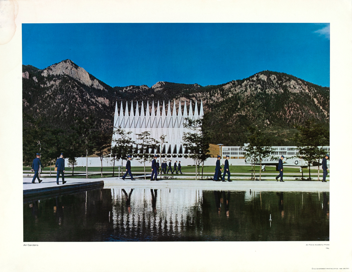 Air Gardens - Original Air Force Academy Poster