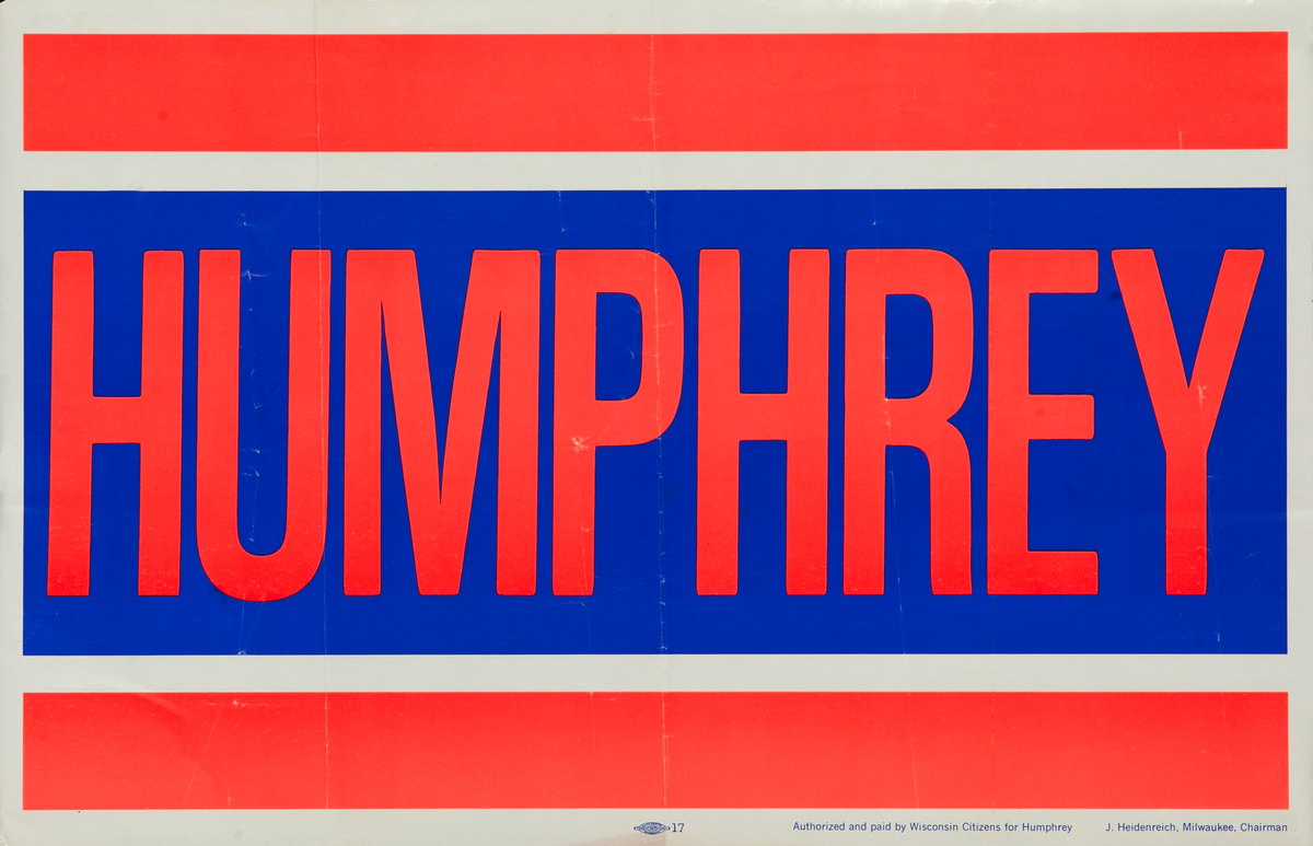 Humphrey Original Campaign Poster