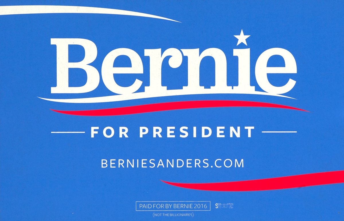 Bernie for President Original Campaign Poster