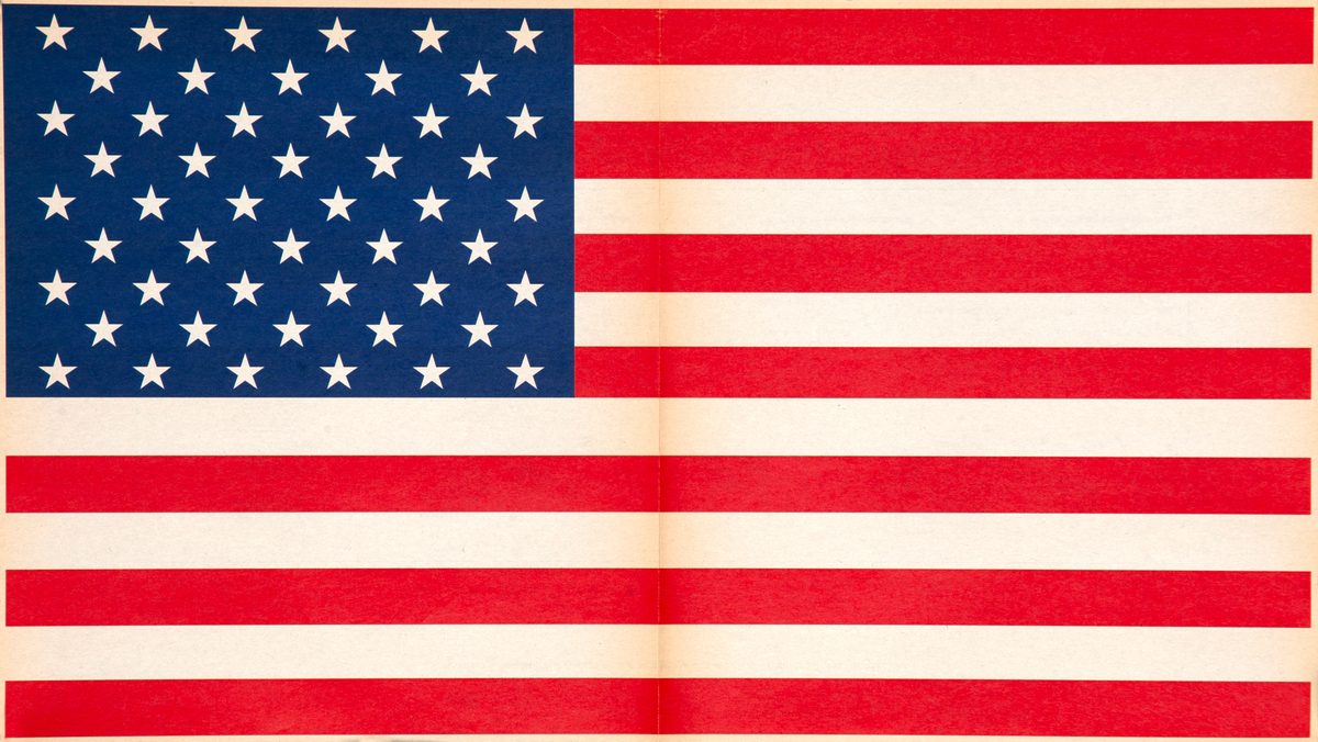 Excerpts from the U.S. Flag Code Original American Profile Magazine Poster